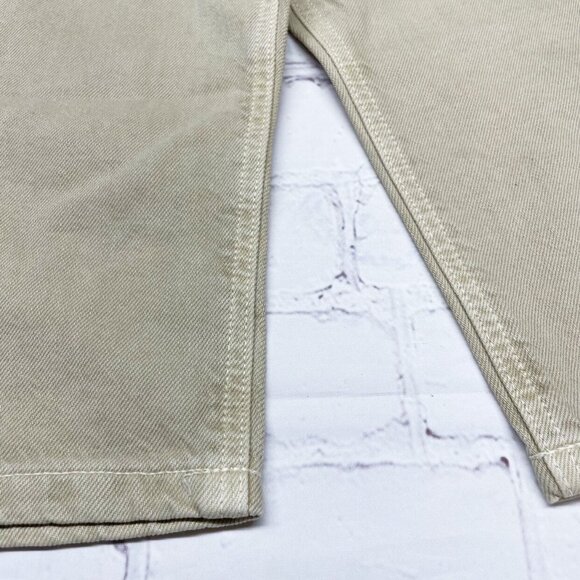 NWT Zara Straight Leg Jeans 12-18 mos Tan Cotton Denim - Picture 4 of 9